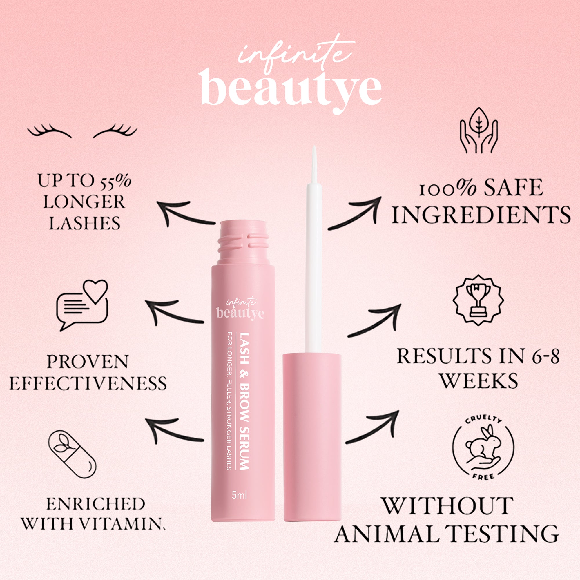 Infinite Beautye Lash Serum