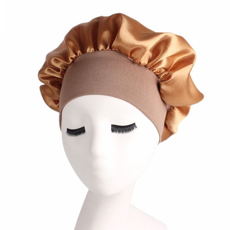 Satin Bonnet Hair Caps