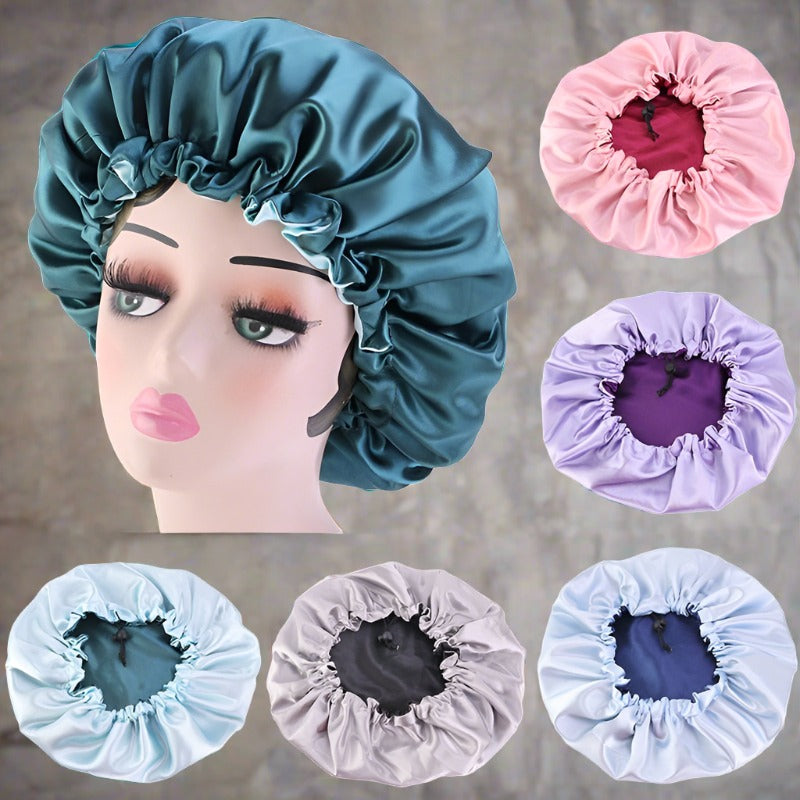 Satin Bonnet Hair Caps