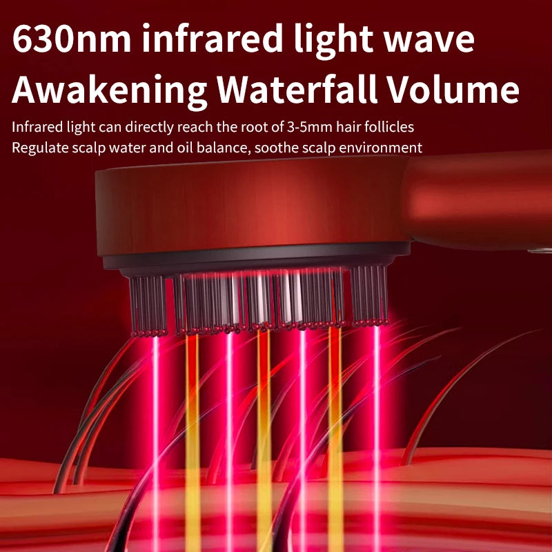 Hair Growth & Anti Loss Red Light Massage